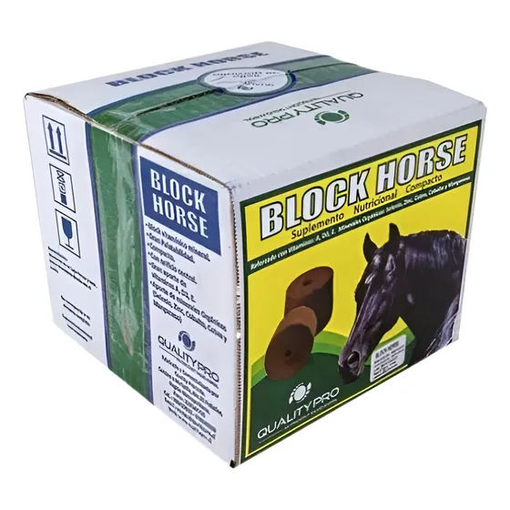 Bloque Mineral Equino Sal Caballos Sales Minerales 7 Kilos