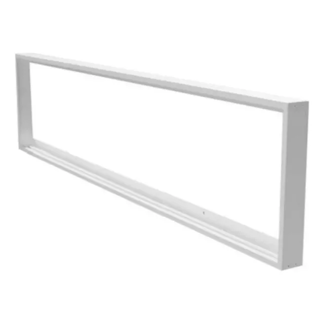 Módulo Marco Para Aplicar Panel Led Rectangular 120 X 30 Cm 