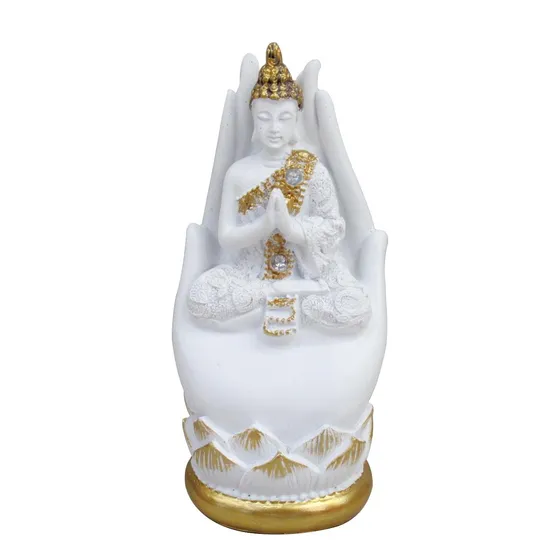  Estatua De Buda De Palma De Resina, Buda Tailandés Meditand