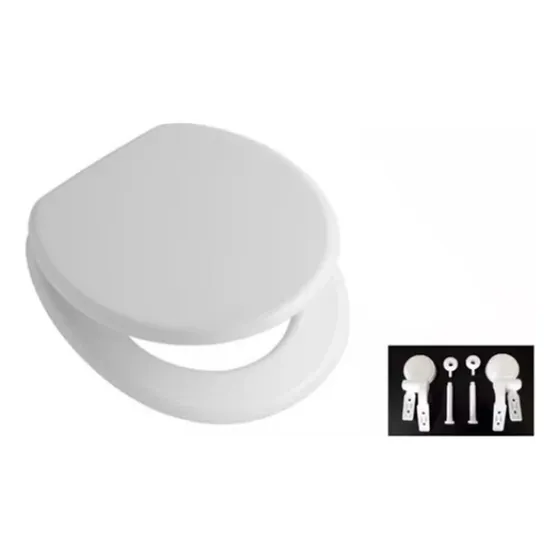 Asiento Tapa Inodoro Madera Tabla Universal Accesorios Redon