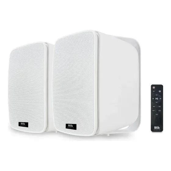 Parlantes de Instalación Activos Bluetooth Blik Fidelity 60w Wh Blanco