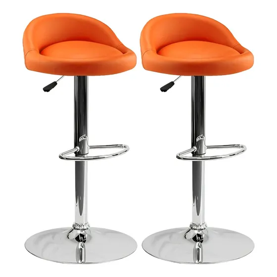 Set X2 Silla Bar Butaco Giratoria Barra Cocina Refsantana