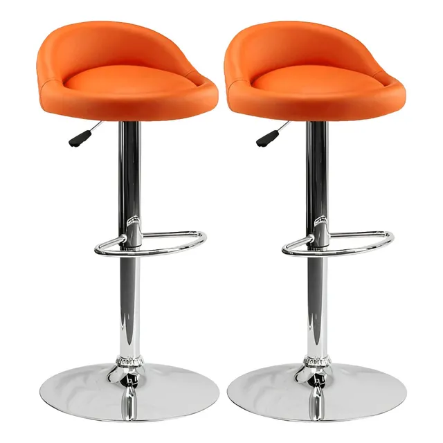Set X2 Silla Bar Butaco Giratoria Barra Cocina Refsantana