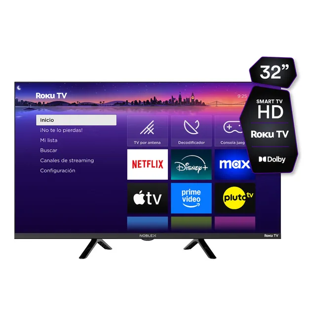Smart Tv Noblex Roku 32 Pulgadas Led Hd