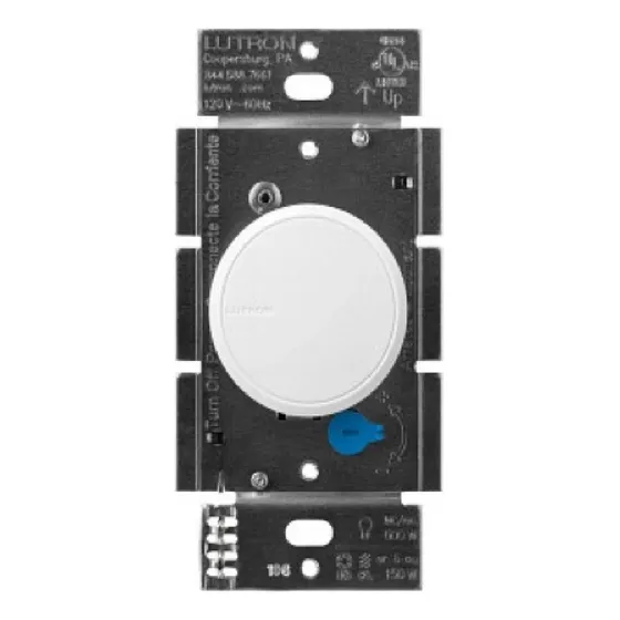 Lutron Maestro Led Doble Atenuador E Interruptor Macll3s25wh Color Blanco