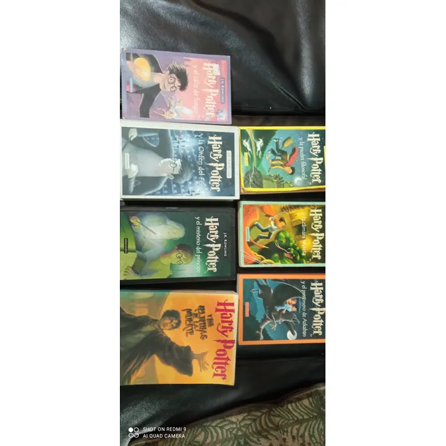 Libros Harry Potter, Juegos Del Hambre, 50 Sombras.