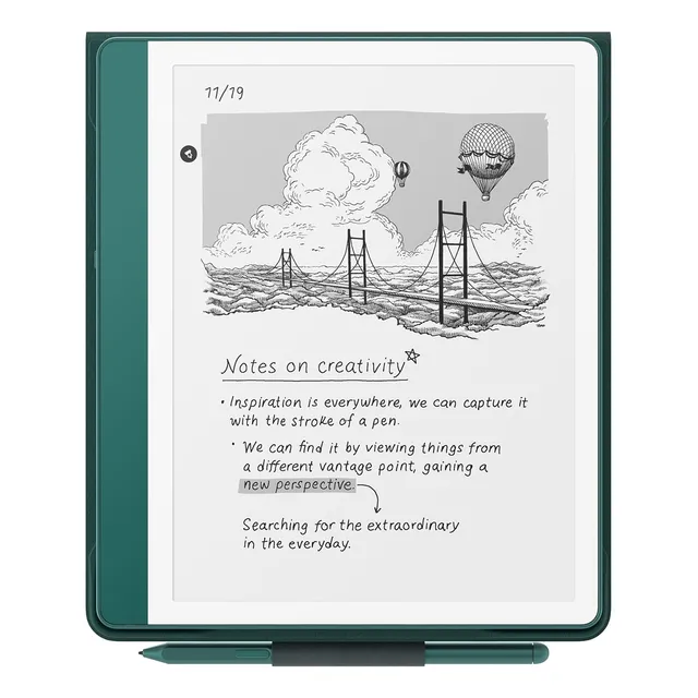 Funda Folio Kindle Scribe De Amazon, Cuero Premium, Magnétic