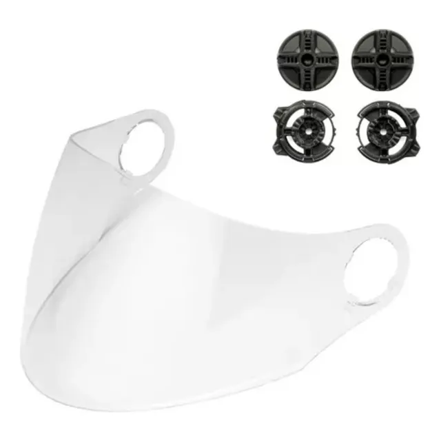 Viseira Cristal Agv Blade Fw3 X Open + Reparo Lateral Aberto
