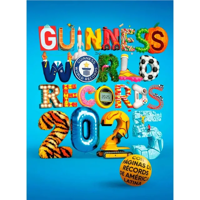 Guinness World Records 2025 ( Nuevo Y Original )
