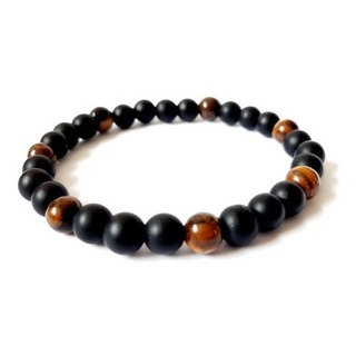 Brazalete Ojo De Tigre Hombre Natural Esclava Piedra Moda Brazalete Ojo De Tigre Hombre Natural Esclava Piedra Moda
