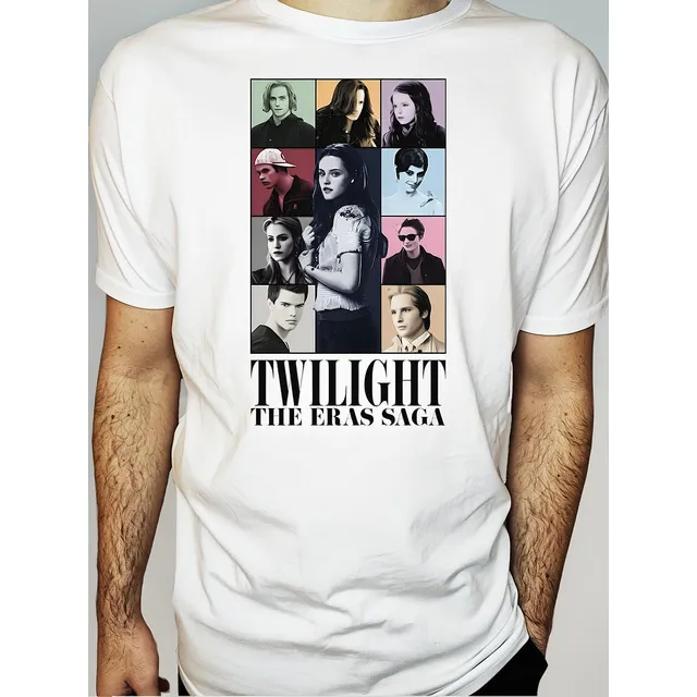 Remera Twilight The Eras Saga - Crepusculo Aesthetic Unisex