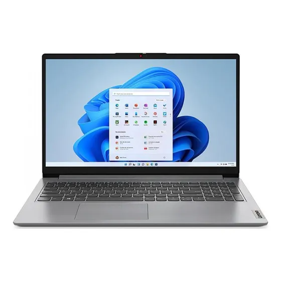 Notebook Lenovo I5-1235u 8gb 512gb Ssd 15.6  W11 Cinza