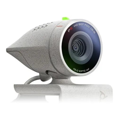 Webcam Profissional Poly Studio P5 Full HD 1080p 30fps Cream