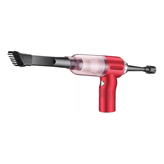 Aspiradora Y Sopladora Portátil Recargable 120w Luz Led