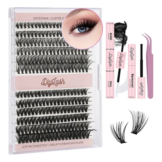 Kit De Extensiones De Pestañas Individuales 30d+40d 8-16mm