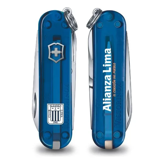 Navaja Classic Sd Alianza Lima 2024, Victorinox Color Azul