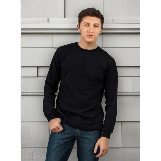 Remera Howard Manga Larga 1281 Algodón Hombre Adulto