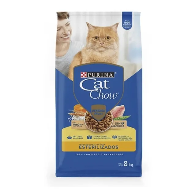 Cat Chow Esterilizados X8 Kg Ya