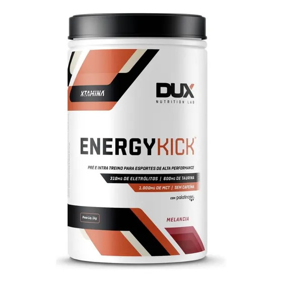 Energy Kick Pré E Intra Treino 1kg Sabor Melancia Dux Nutrition
