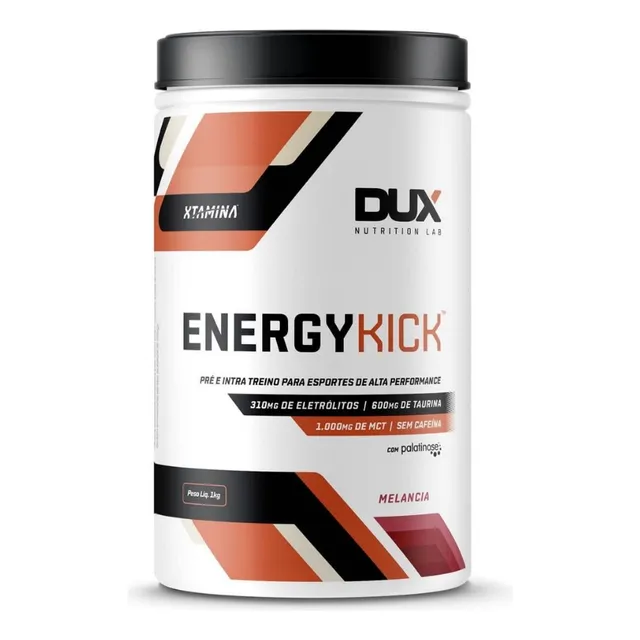 Energy Kick Pré E Intra Treino 1kg Sabor Melancia Dux Nutrition