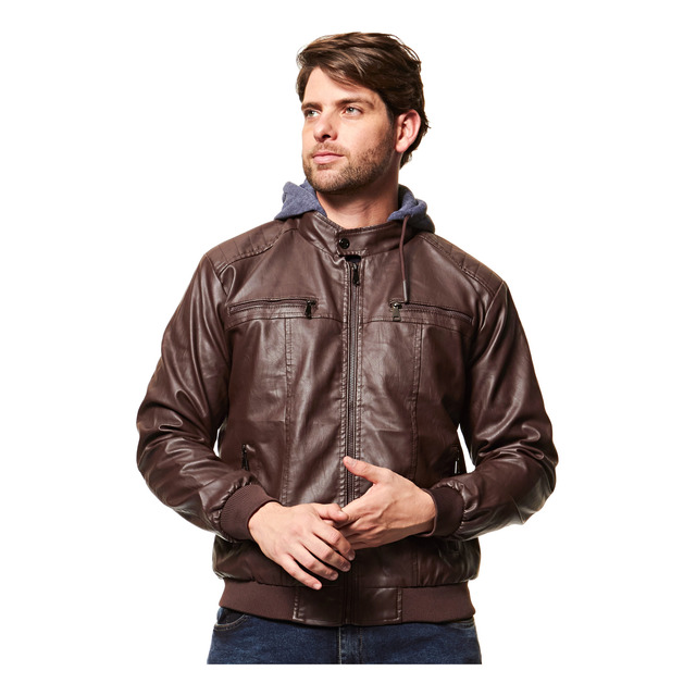 Jaqueta Masculina Casual 520150 Corino Resinada Broken Rules Jaqueta Masculina Casual 520150 Corino Resinada Broken Rules