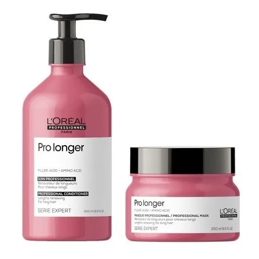 Pack Pro Longer Shampoo 500ml Y Mascara Pro  250ml Loreal