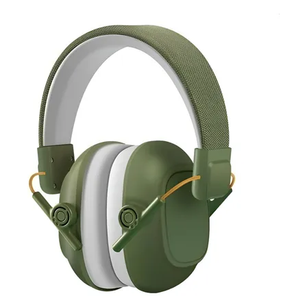 Audífonos Color Verde Militar Antiruido Para Niños Autismo