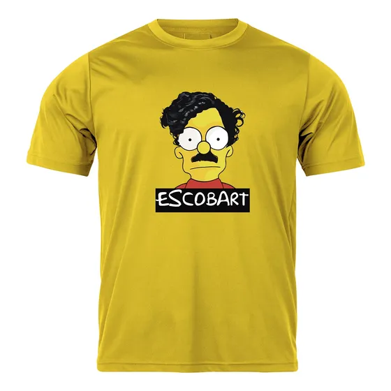 Camiseta Simpsons Escobart Desenhos Geek Unissex 