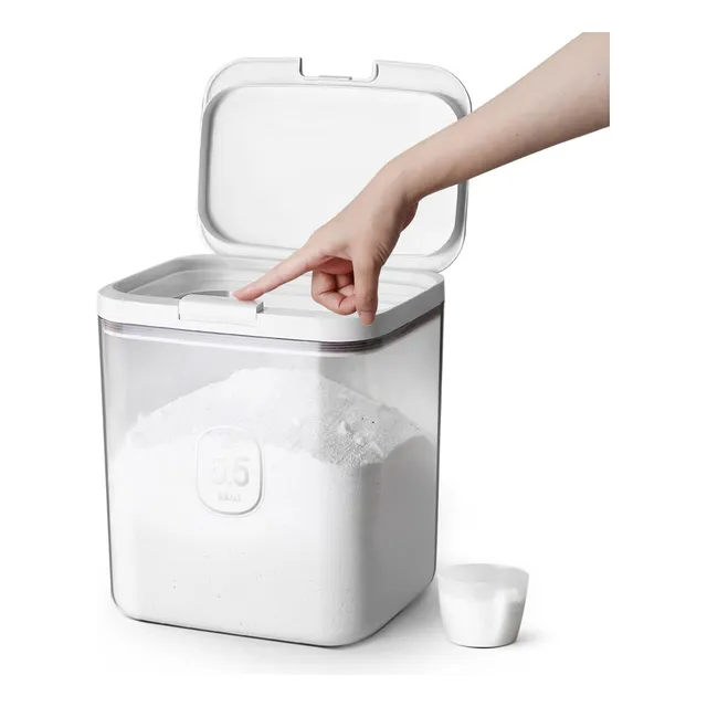 Dispensador De Detergente Para Ropa Livlab Maker Con Tapa De