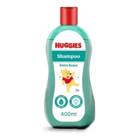Huggies Shampoo Extra Suave Hipoalergênico 400 ml