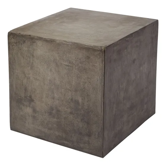 Dimond Home Cubo Mesa Hormigon 20 X 20 