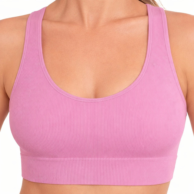Top Selene Alta Sustentação Sem Costura Fitness Academia