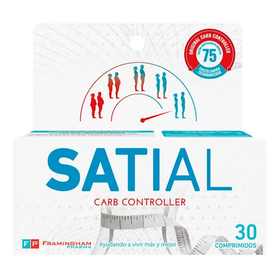 Satial Carb Controller X30 Adelgaza Laboratorio Ampk