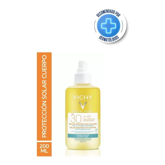 Agua Protectora Hidratante Vichy Fps30 200ml