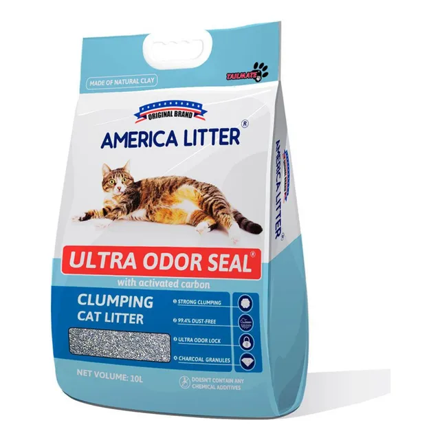 Arena sanitaria aglutinante America Litter 15kg