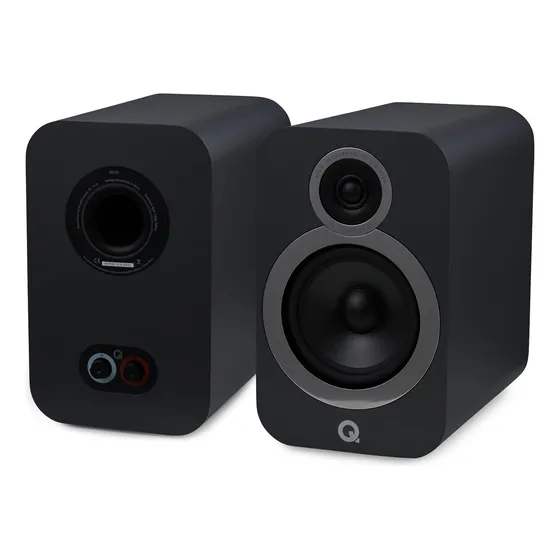 Q Acoustics Par De Altavoces 3030i Para Estantería Gris Graf