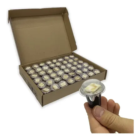 Kit Calice Santa Ceia De Senhor Dos Cálices Prático 48 Un Com Registro Completo En Português