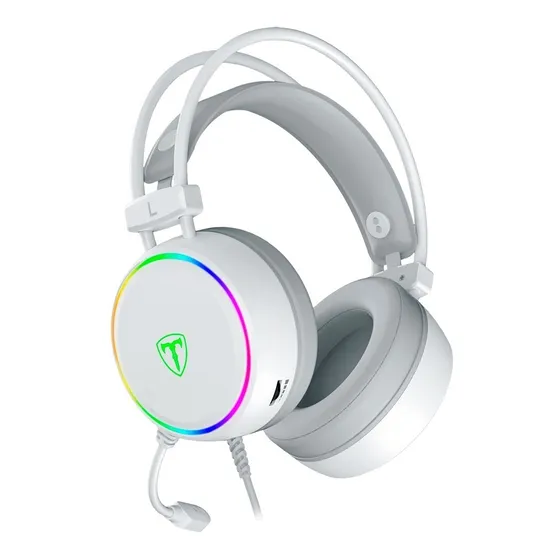 Headset T-dagger Sona White T-rgh304w Audio 7.1 Usb  - Rgb