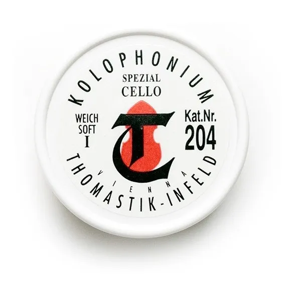 Resina Thomastik Para Cello Con Paño (kolophonium 204) Viena