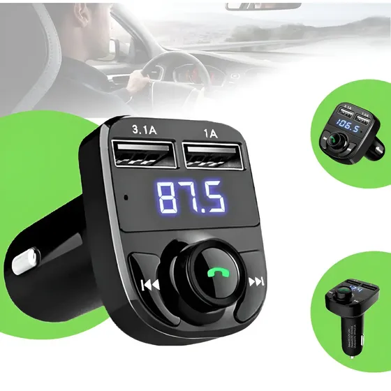 Adaptador Bluetooth Carro Universal Transmissor GotWire Carregador Automotivo