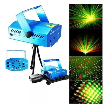 Mini Proyector De Luces Led Navideñas Fiestas Iluminación