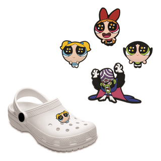 4 Pines Broches Chicas Superpoderosas Shoe Charms 4 Pines Broches Chicas Superpoderosas Shoe Charms