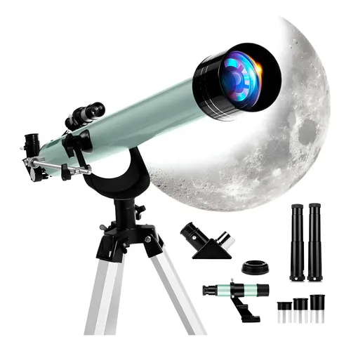 Telescópio Refração Astronômico 60x900 - 675x Com Tripé | MercadoLivre