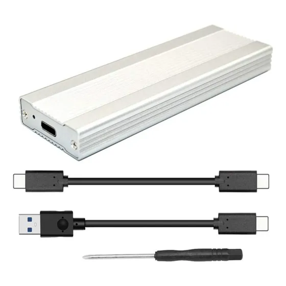 Caja Jmt 3tb Nvme Ssd Pci-e M.2 Usb 3.1 Tipo C Adaptador 10