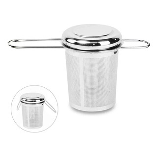 Um Conjunto De Infusor De Chá De Malha De Aço Inoxidável Com Um Conjunto De Infusor De Chá De Malha De Aço Inoxidável Com