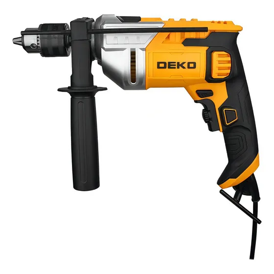 Furadeira Impacto Mandril 1/2" Polegadas Potência 800w 3000rpm 48000bpm Isolamento Duplo - Deko