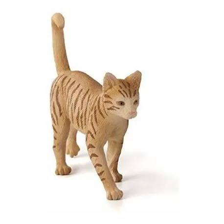 Mojo Ginger Tabby Cat Realistic Domesticated Animal C95qe
