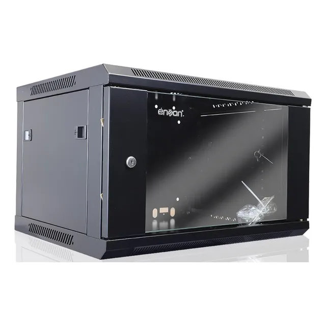 Gabinete Enson Montaje Pared, Rack 19in, 6ur Sin Ensamblar