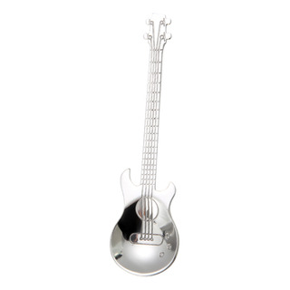 Cuchara De Café De Acero Inoxidable 304, Guitarra Ice Bar Mu Cuchara De Café De Acero Inoxidable 304, Guitarra Ice Bar Mu