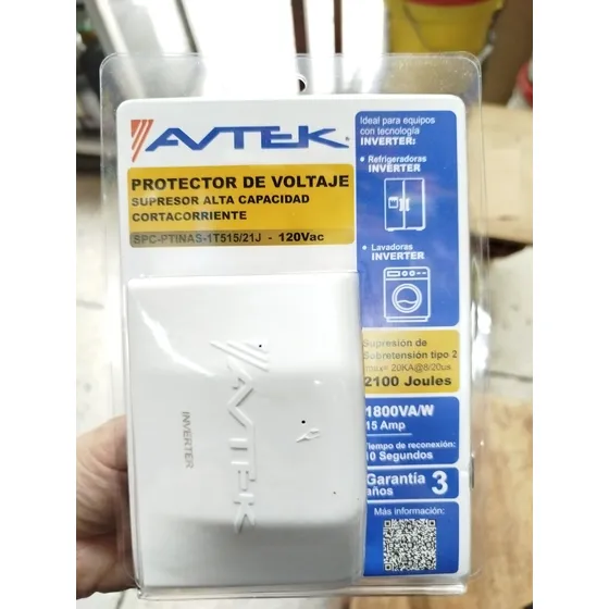 Avtek Protector De Voltaje 1800 Va 110v